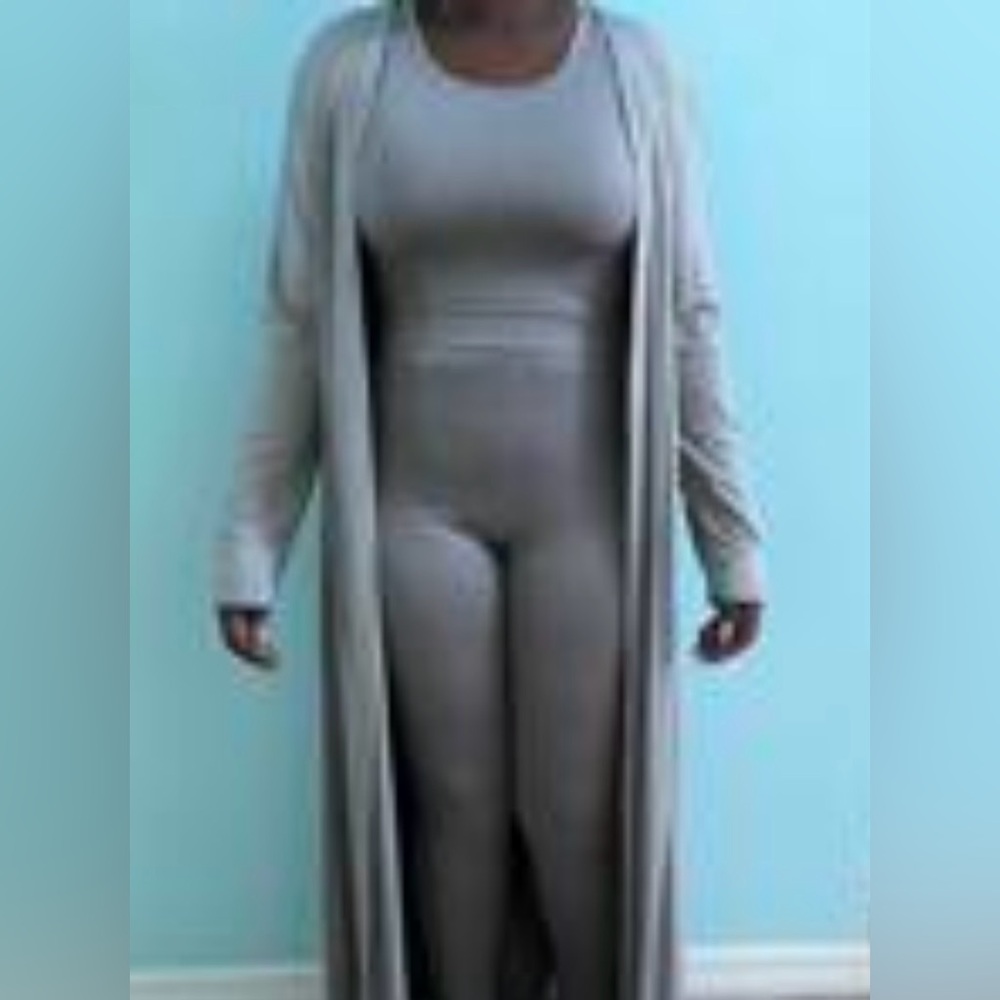 3 piece set grey size XXL